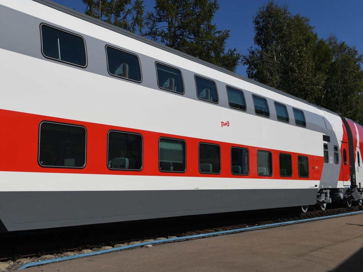 Двухэтажная Иволга поезд