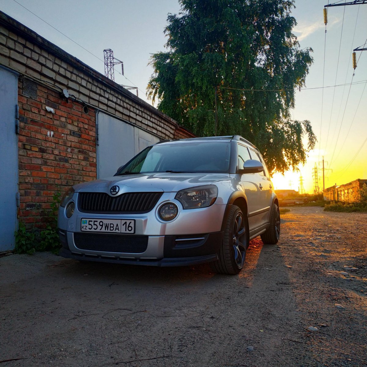Skoda Yeti обвес