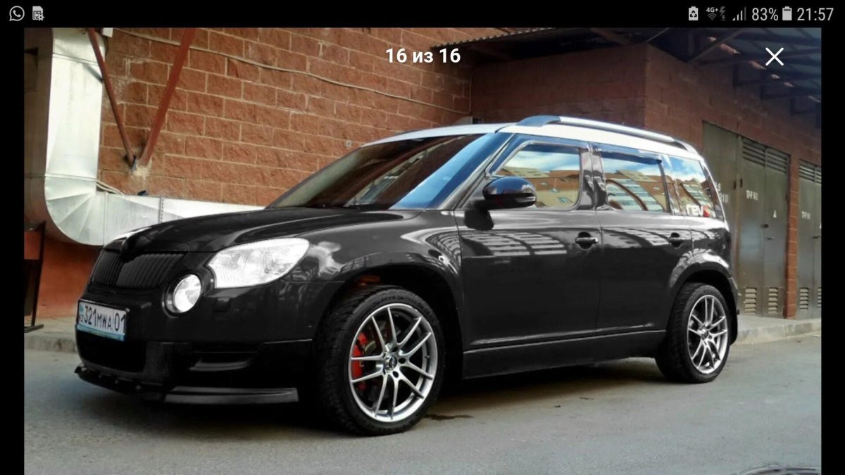 Skoda Yeti Tuning диски