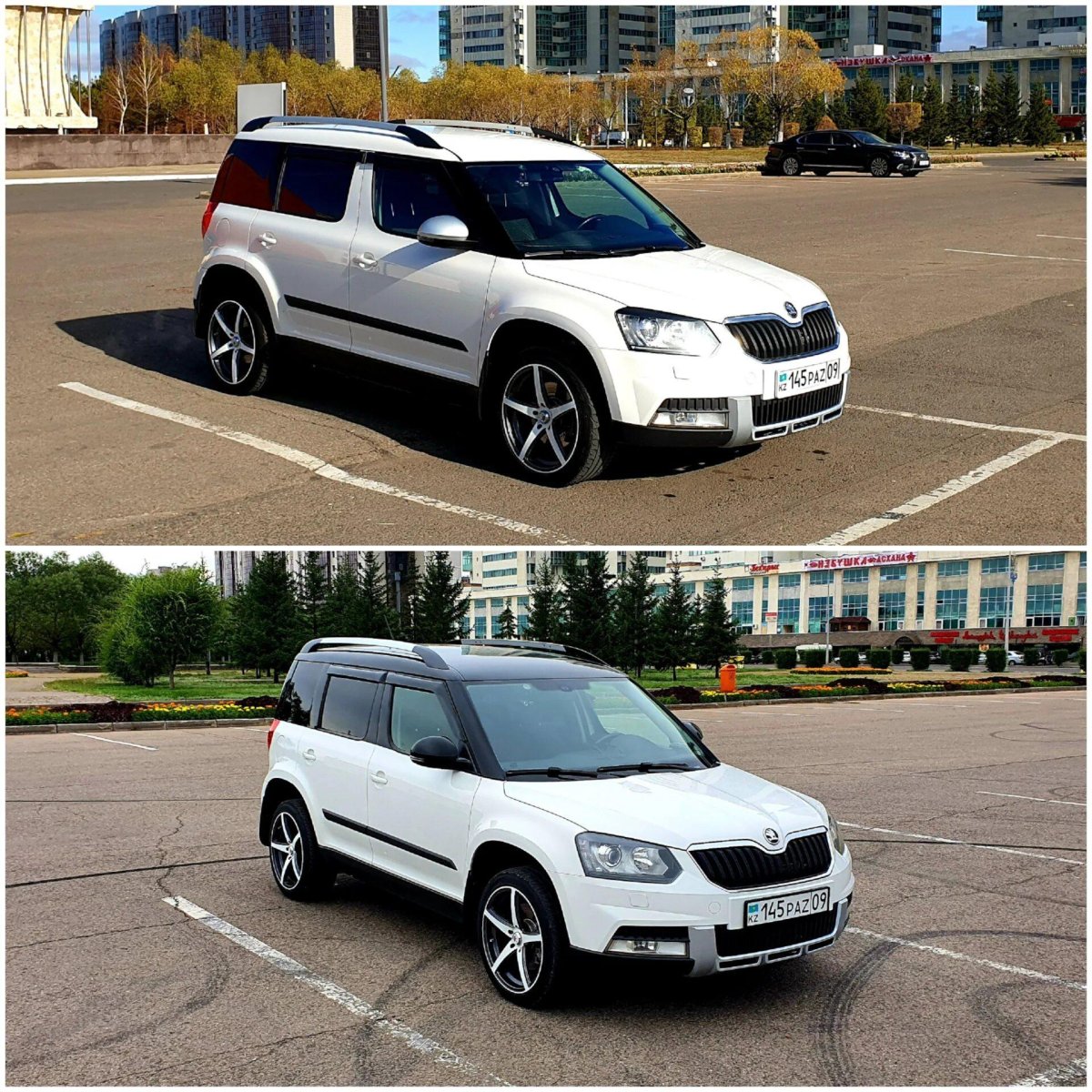 Škoda Yeti обвес