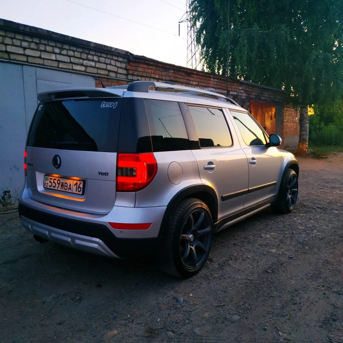 Skoda Yeti тюнингованная