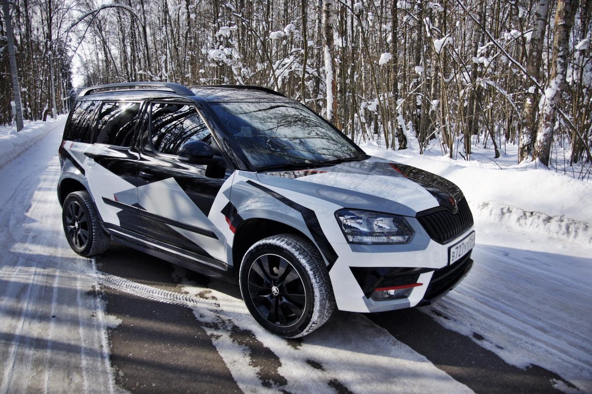 Skoda Yeti винил