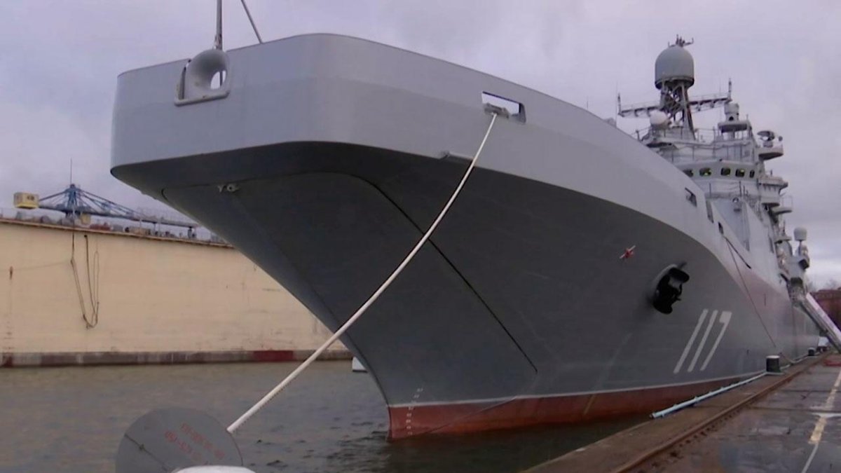 Корабль Петр Моргунов проекта 11711