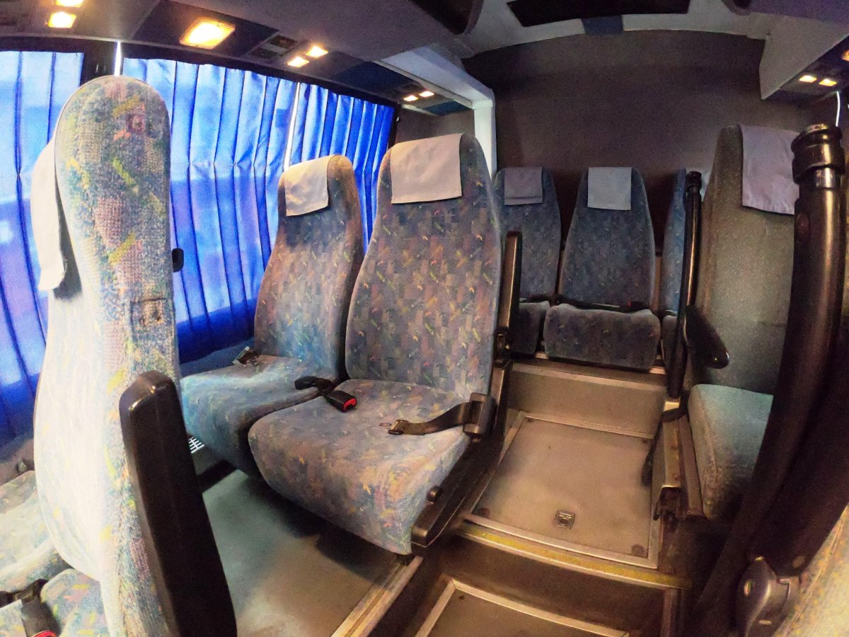 Салон туристический автобус Скания