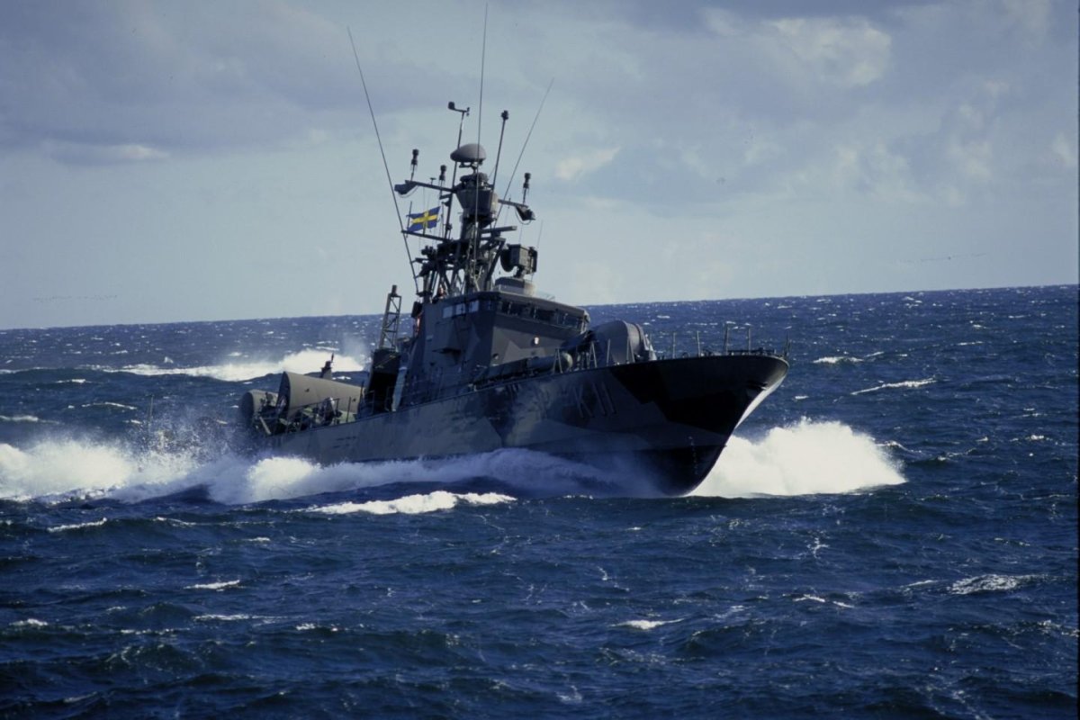 Корабль ВМС Швеции