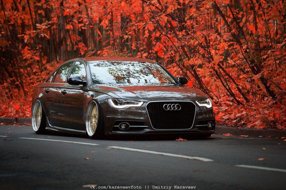Audi a6 stance