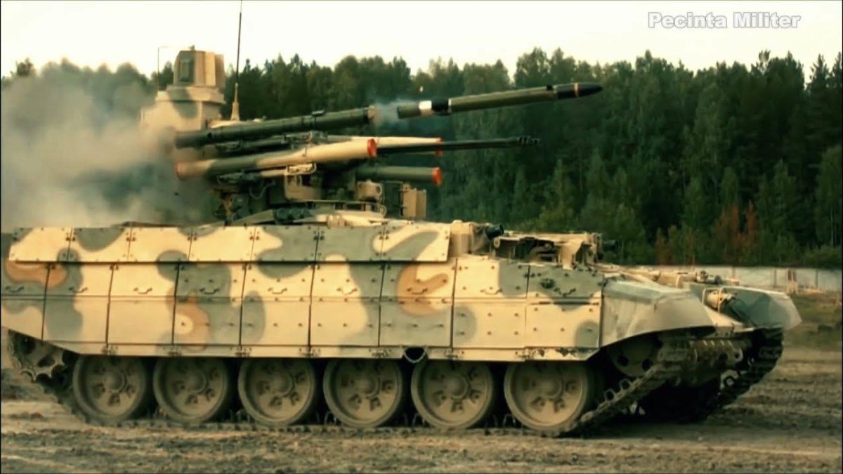 Танк БМПТ 72 Терминатор