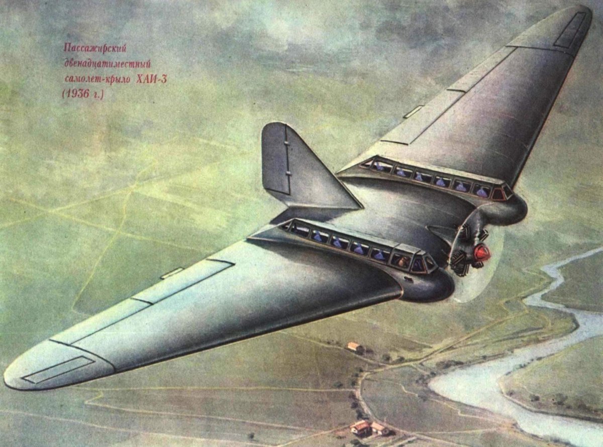 Пассажирский планеролет ХАИ-3