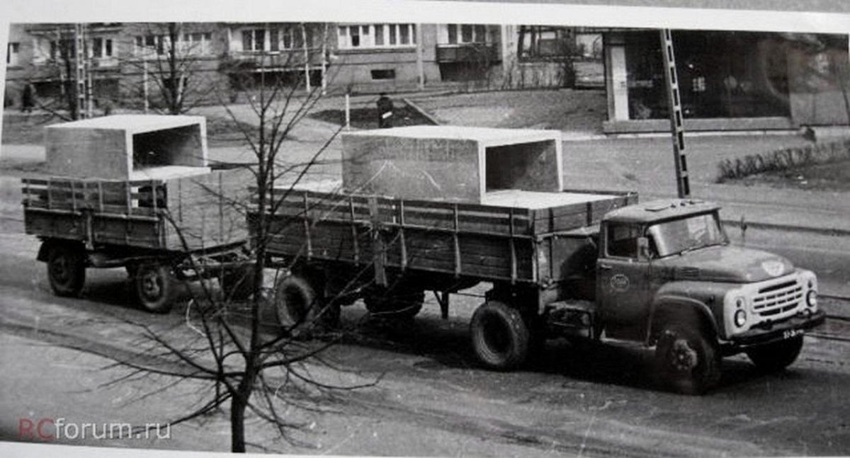 ЗИЛ 130 автопоезд