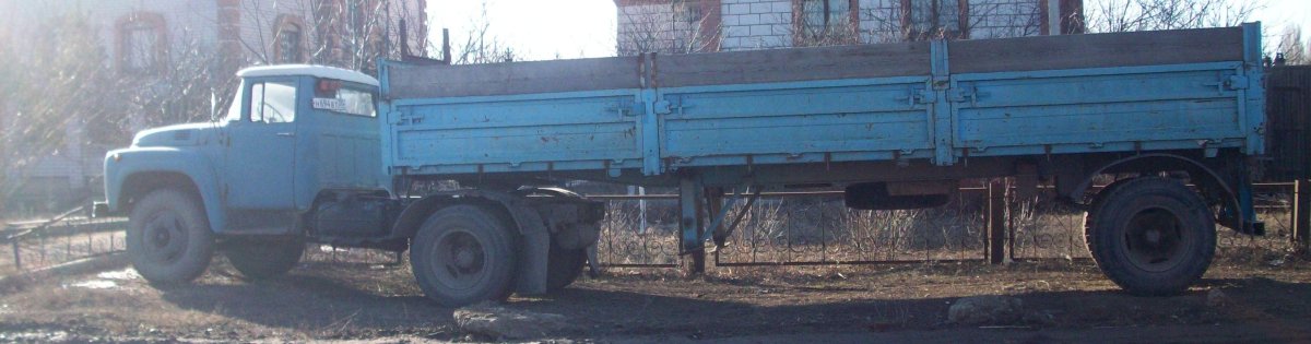 ЗИЛ 130 шаланда