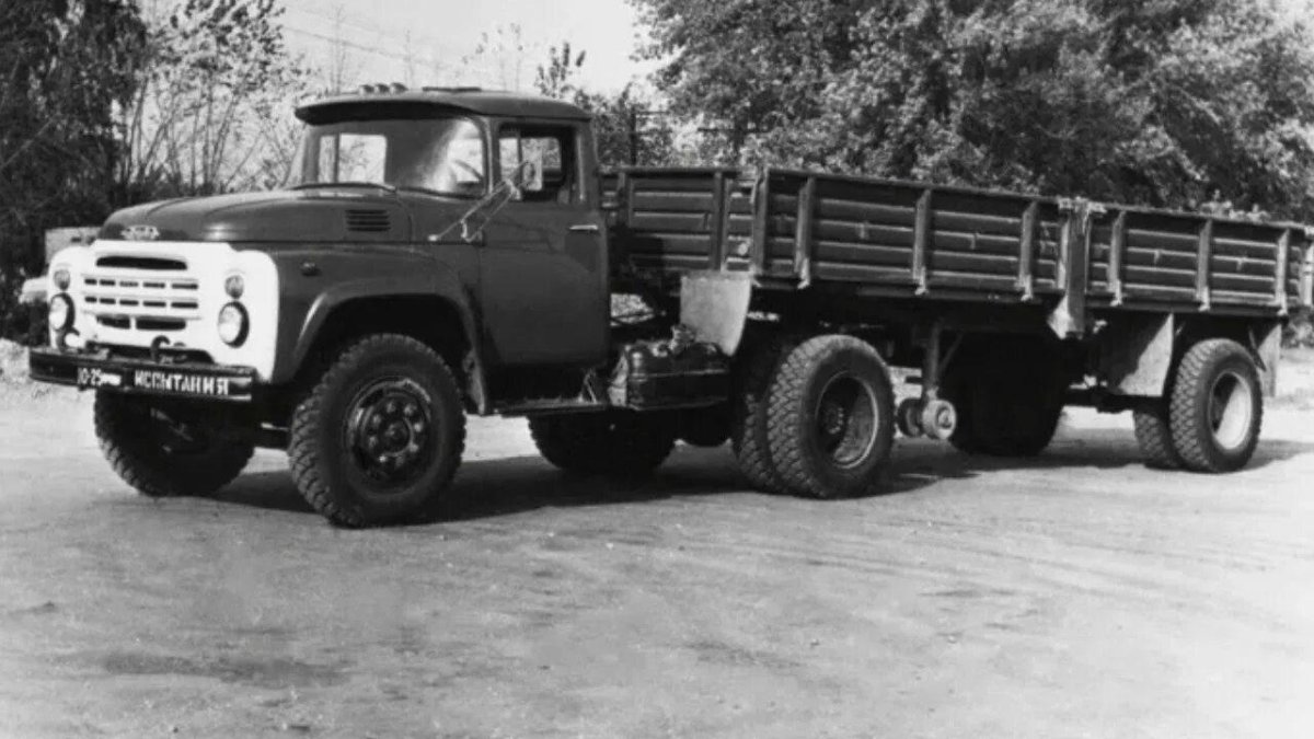 ЗИЛ 130 седельный тягач