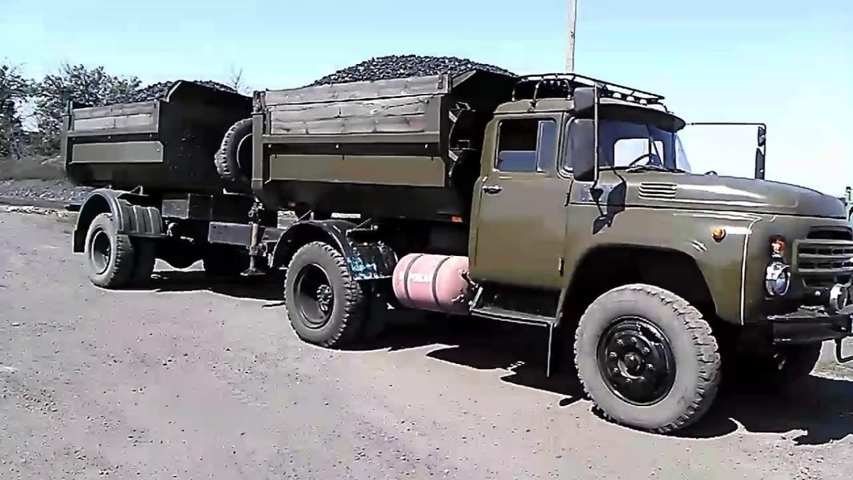 ЗИЛ 131 седельный самосвал