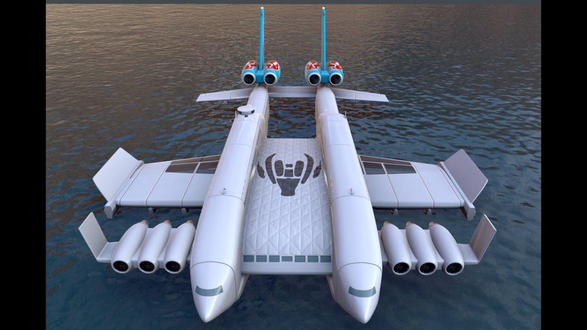 Экраноплан Каспийский Монсте