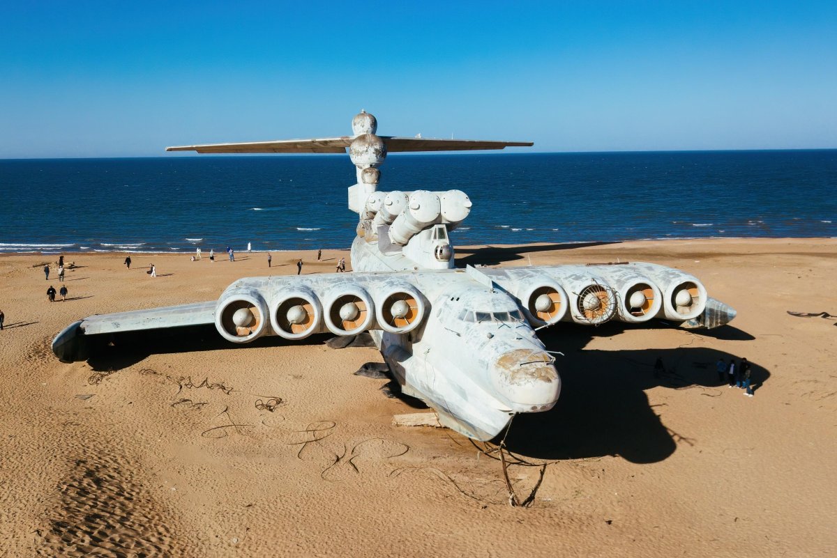 Лунь экраноплан в Дербенте