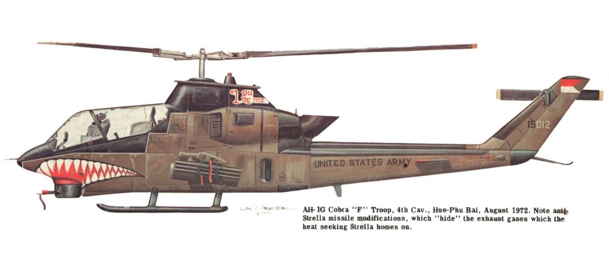 Вертолет Ah-1g Cobra