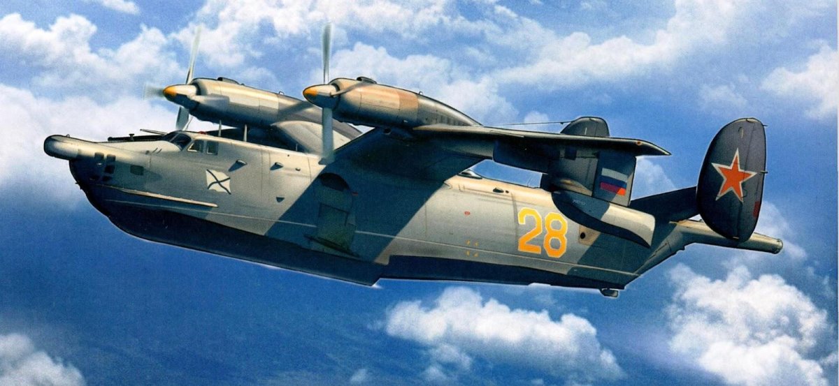 Б-12 самолет-амфибия