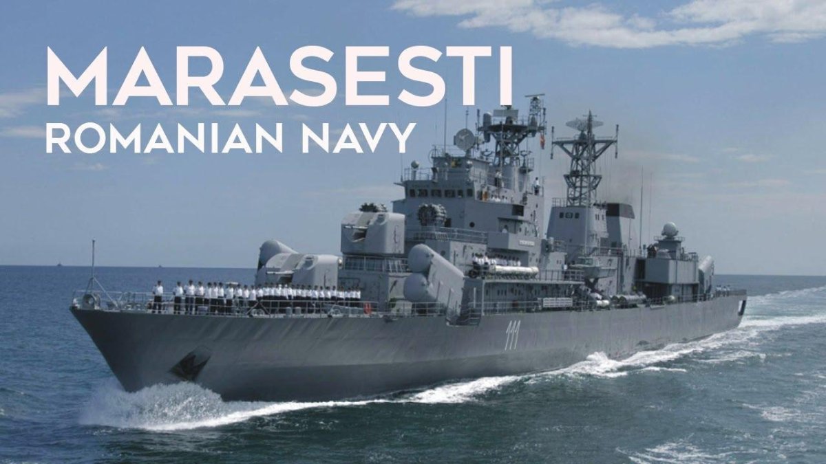Фрегат Ros «Marasesti» (f 111) ВМС Румынии чертежи