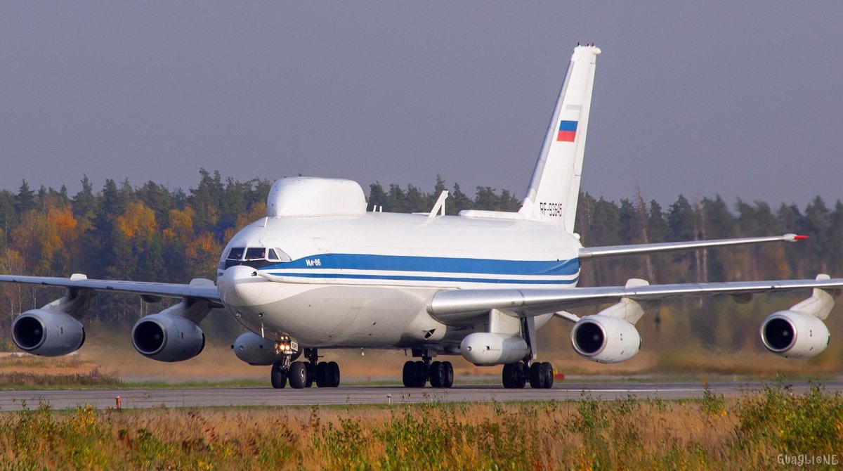 Ил-86 пассажирский самолёт салон