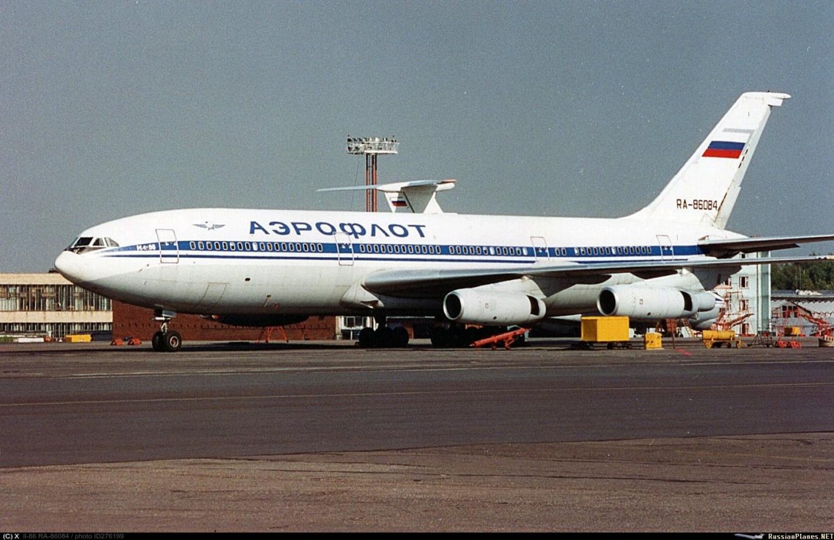 Ил-86 Внуковские авиалинии