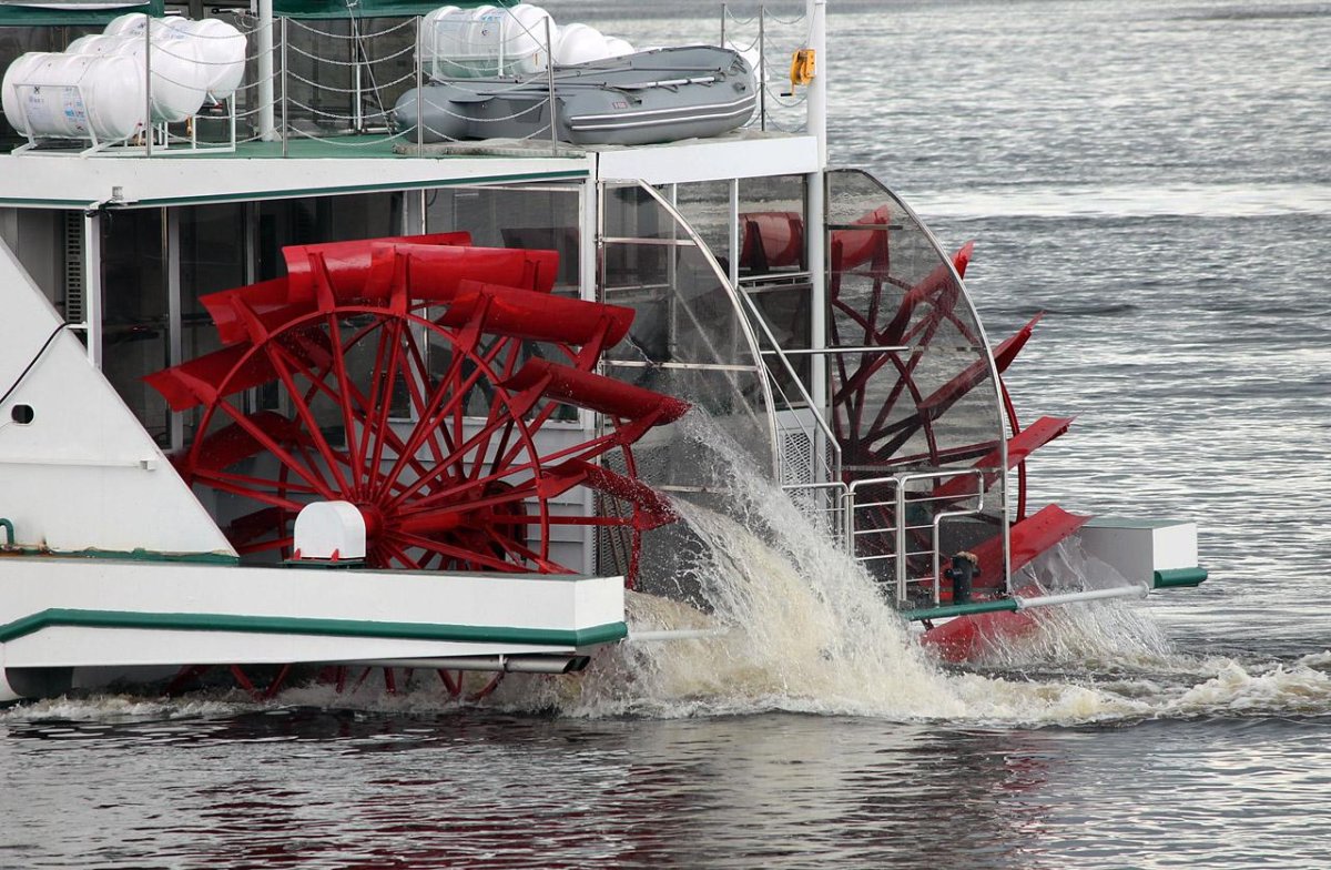 Паровой катер Русич