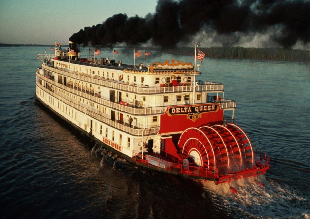 Колесные пароходы Миссисипи