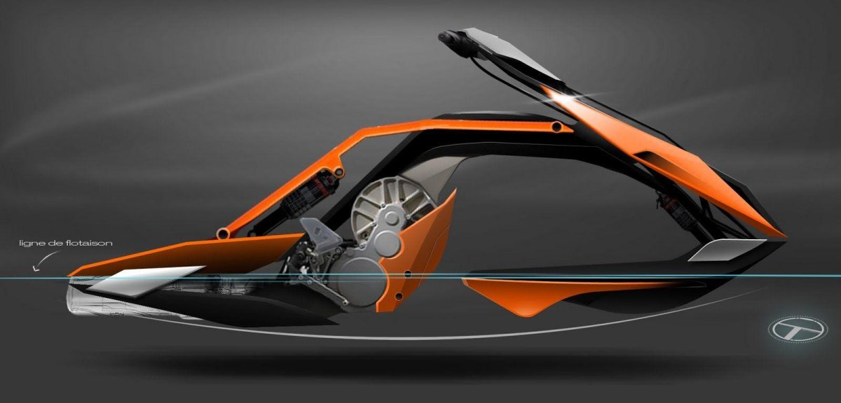 Гидроцикл концепт