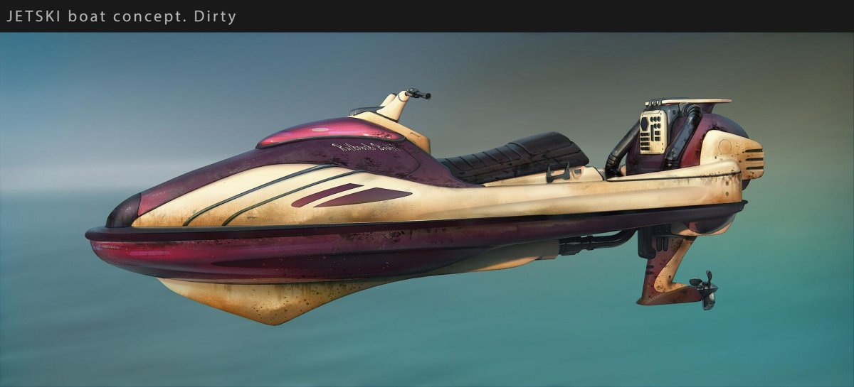 Аквабайк на подводных крыльях