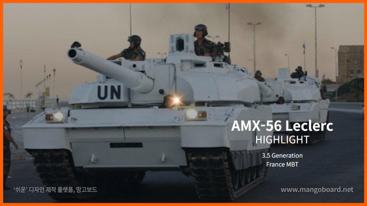 Танк «Леклерк» AMX-56 Leclerc
