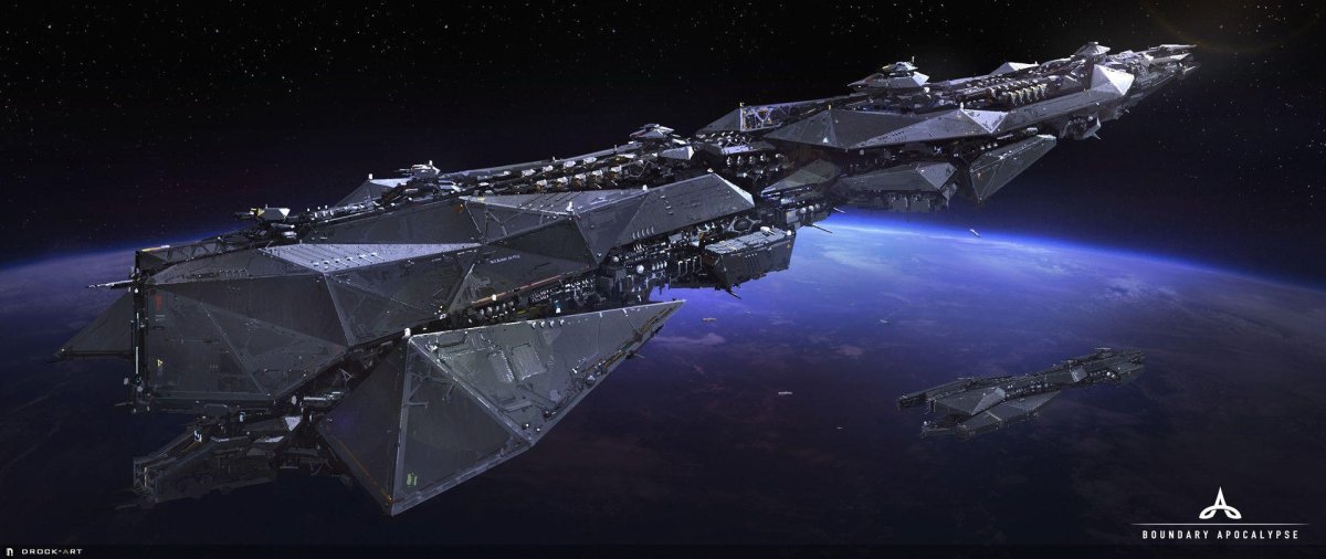 Космический линкор Sci Fi