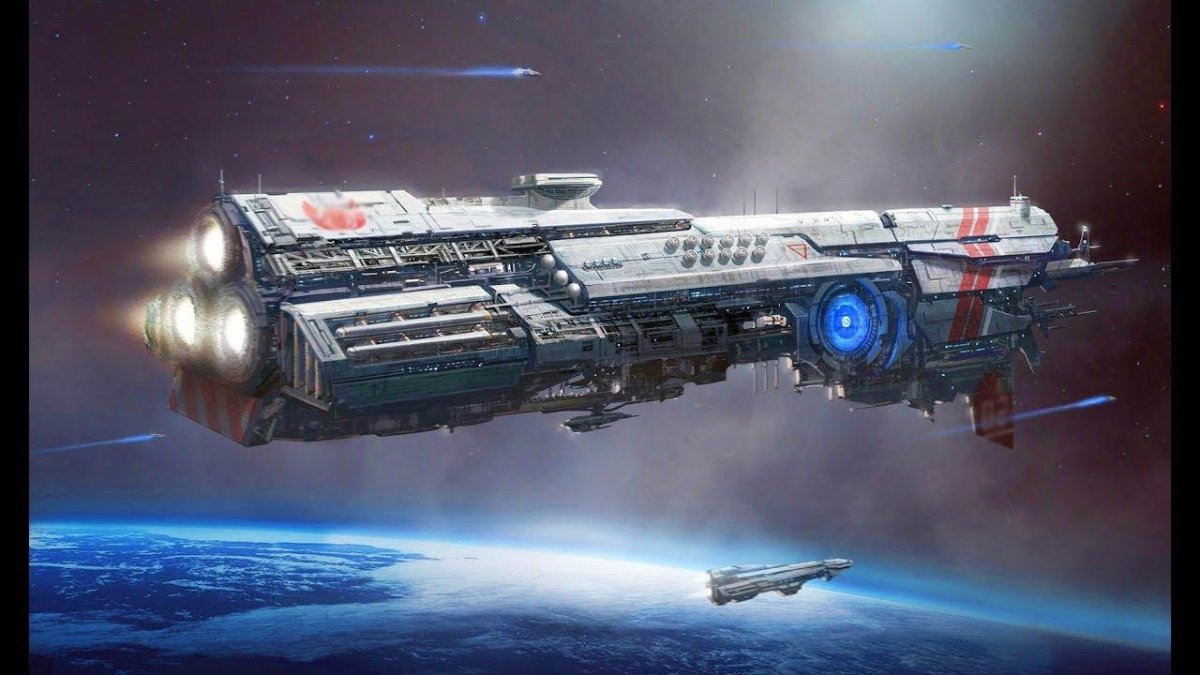 Дредноут корабль космический Star Citizen