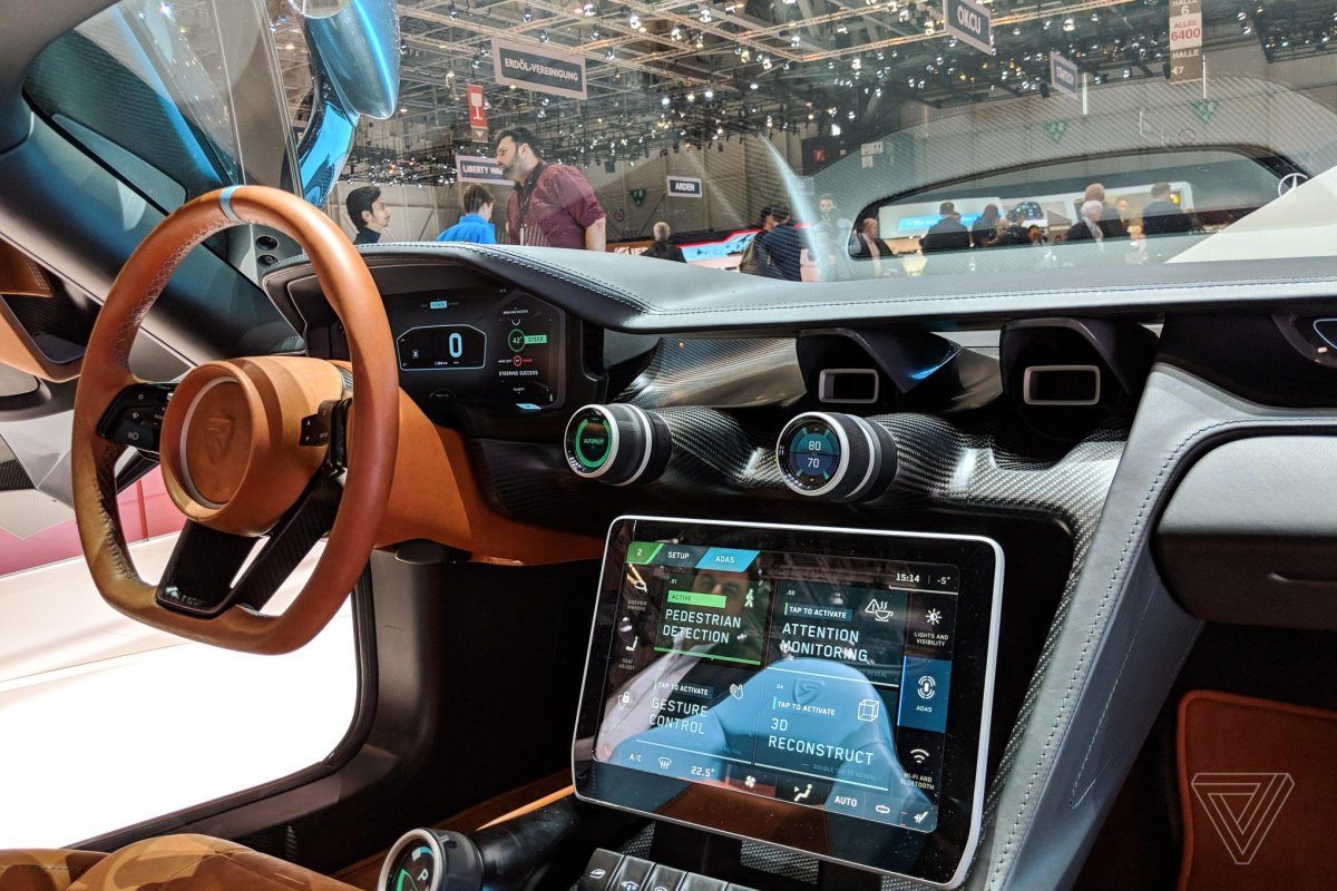 Rimac Concept two салон