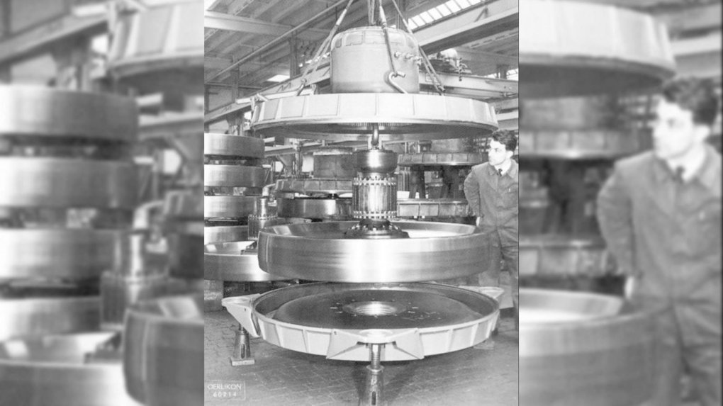 Маховик гиробуса