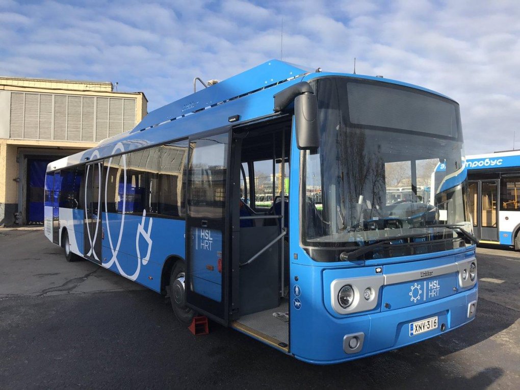 Финского электробуса Linkker