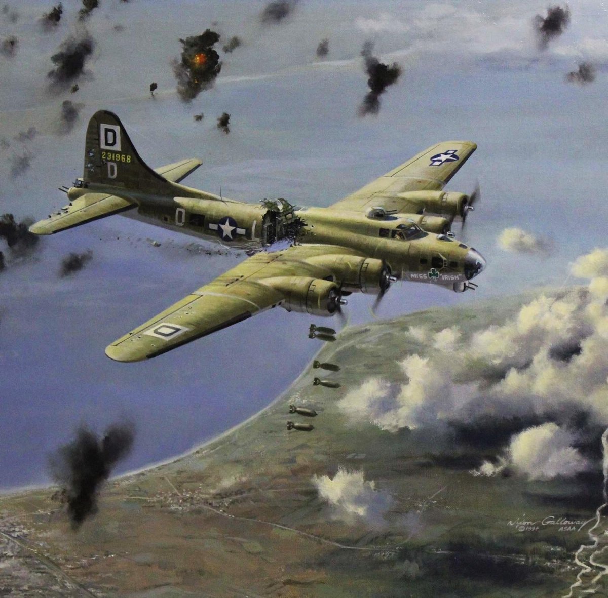 Боинг б-17 летающая крепость