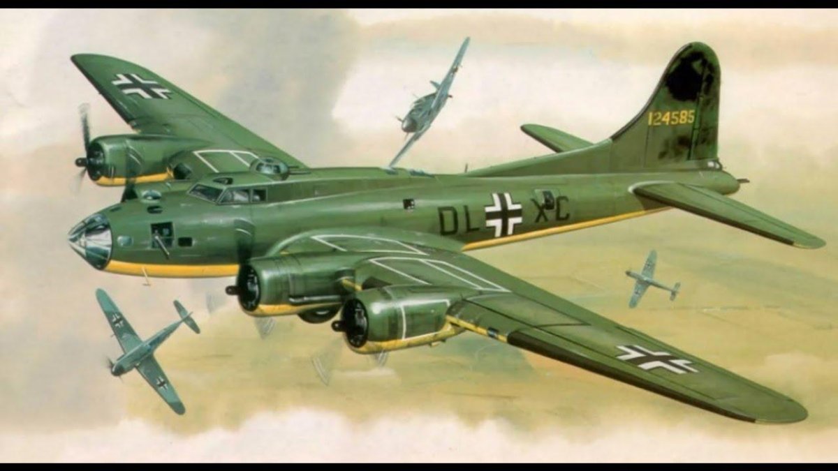 B17 самолет бомбардировщик