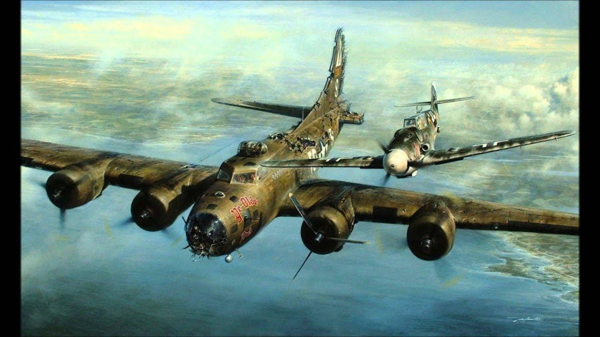 Bf 109 Франц Стиглер