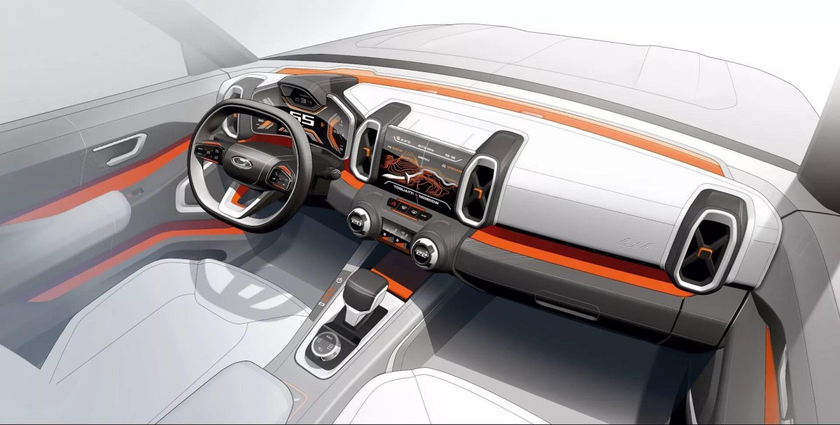 Новая Лада 4х4 Vision