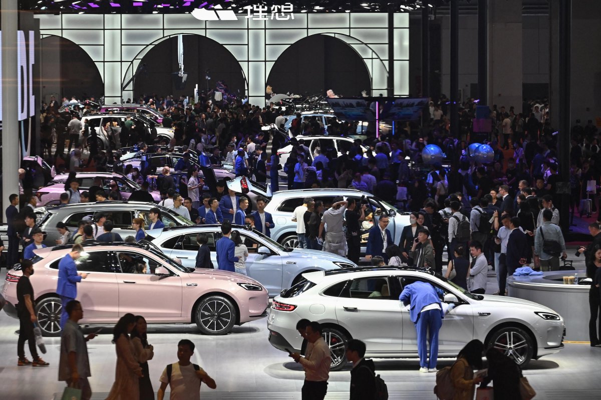 Выставка машин