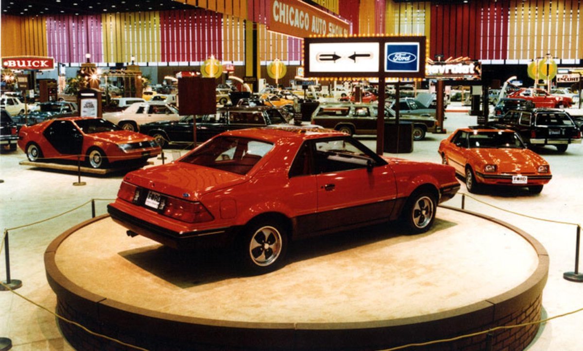 Американский автосалон 1970