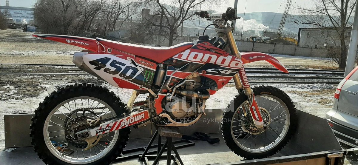 Honda CRF 450 R мотард