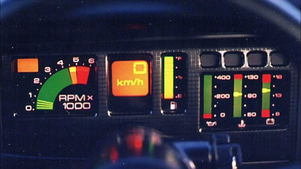 Pontiac Trans панель приборов