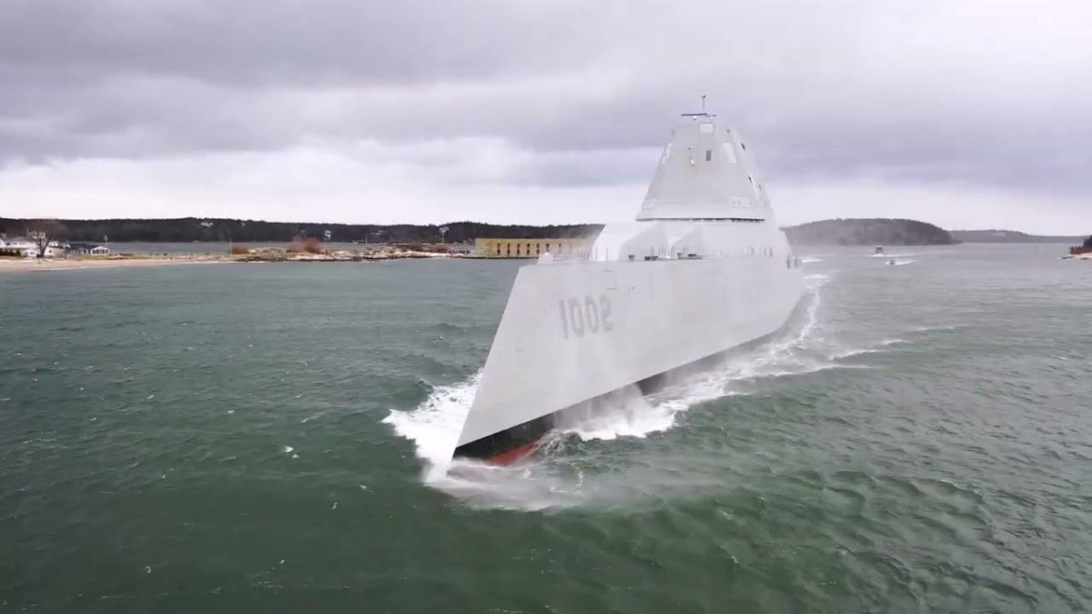 Эсминец DDG 1000 Zumwalt