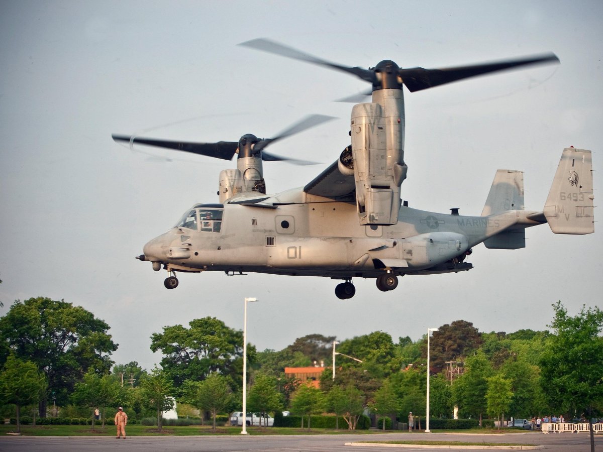 Вертолет Bell v-22 Osprey