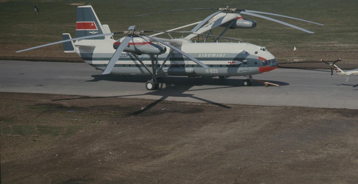 Самый грузоподъемный вертолет СССР