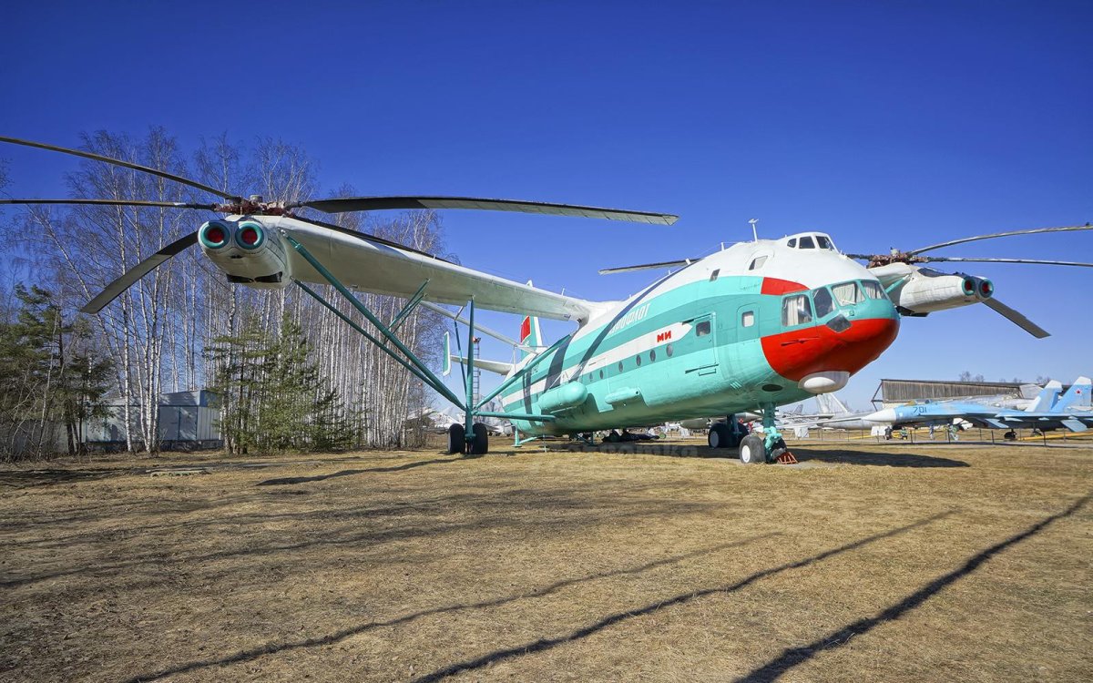 Вертолет ми Монино в 12