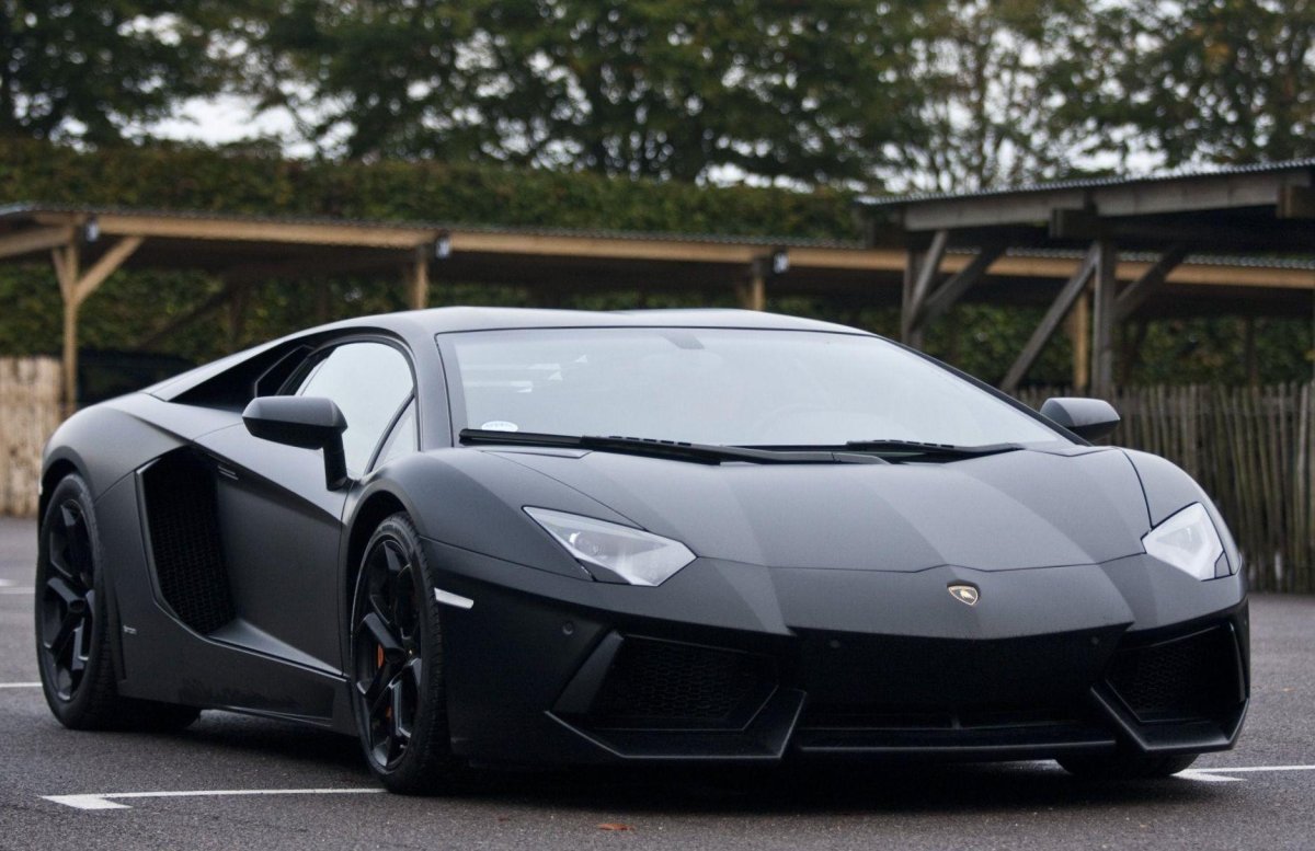 Lamborghini Aventador lp700 чёрный