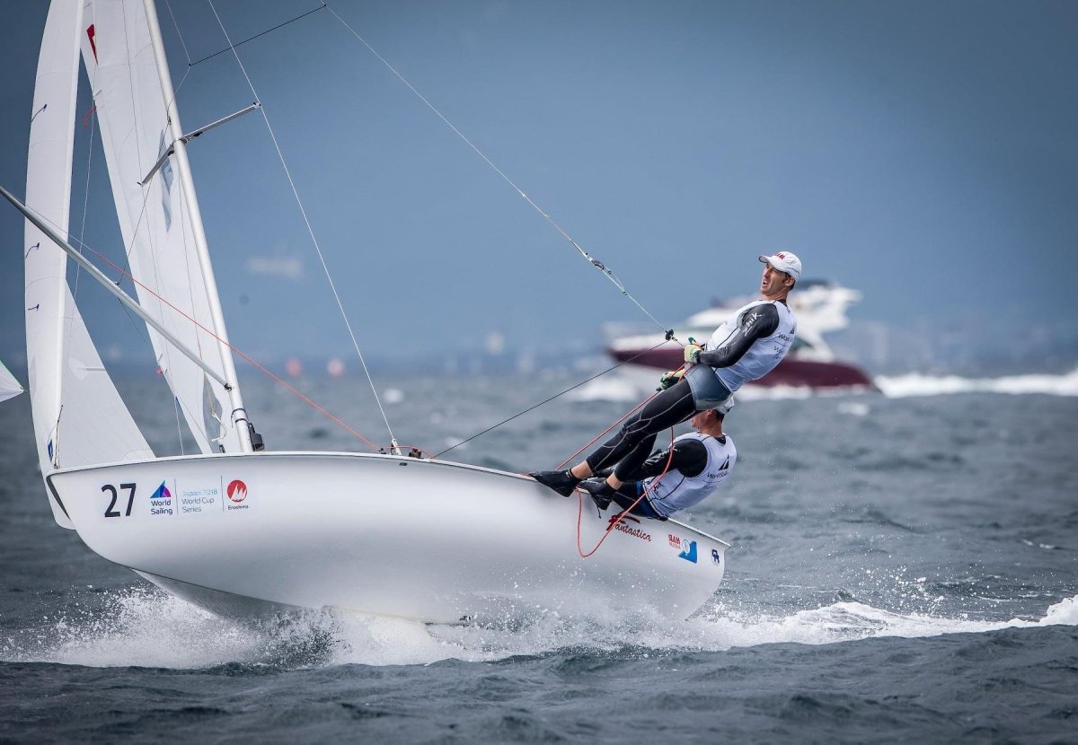 Денис Грибанов парусный спорт