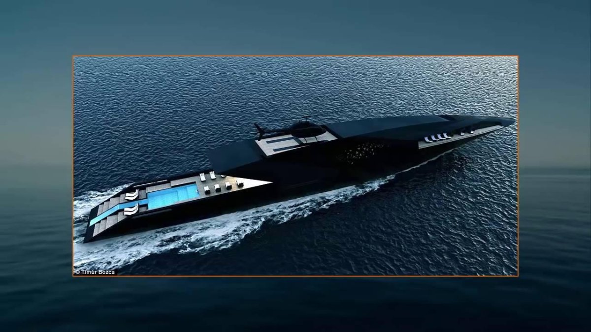 Самая известная черная яхта