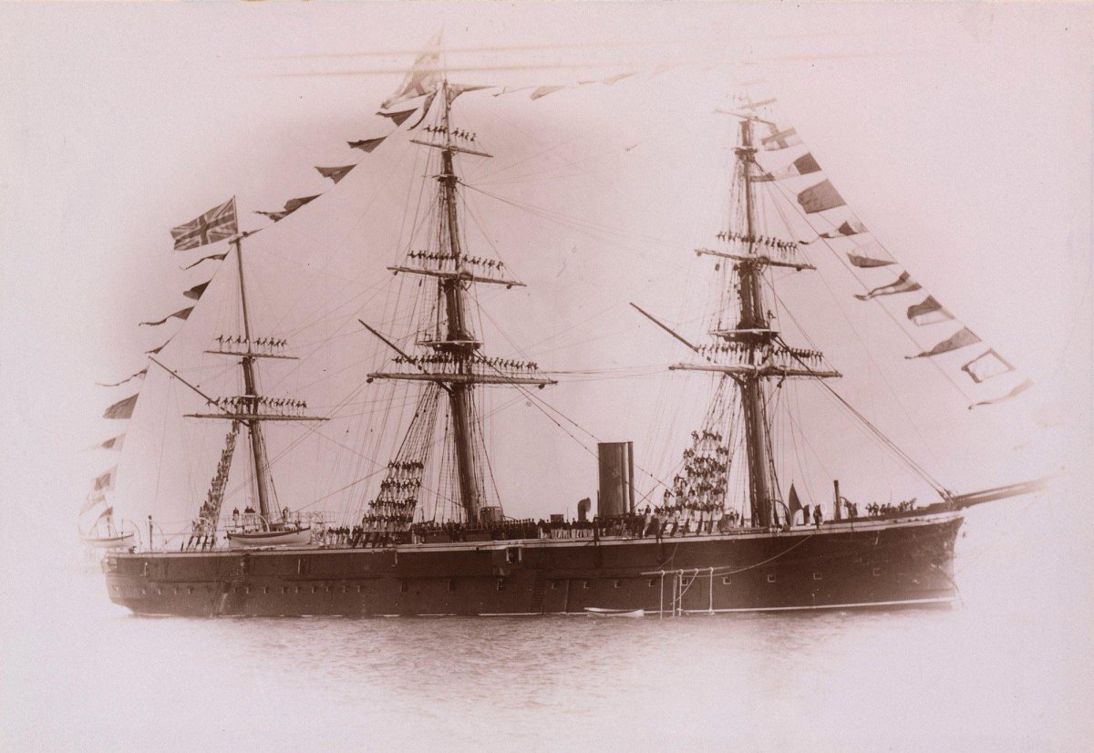 Броненосец Инфлексибл Англия 1881