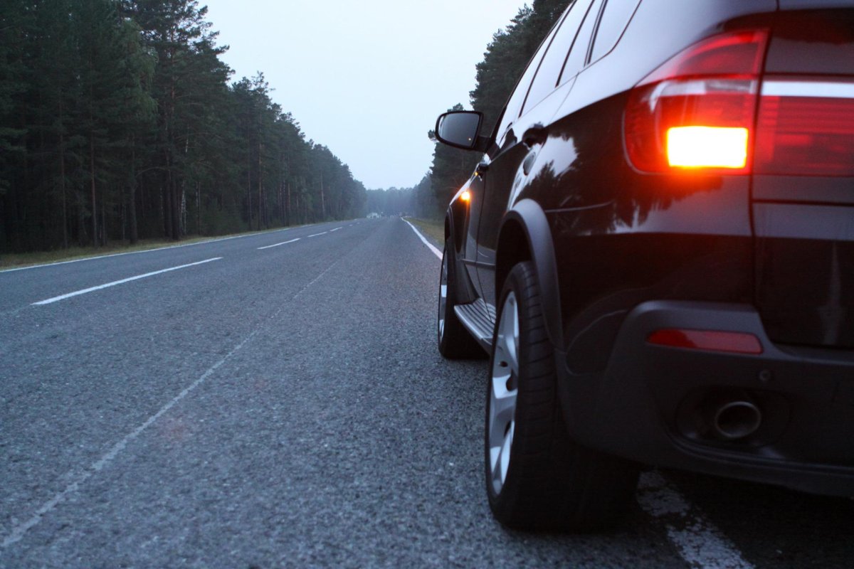 БМВ х5 ночью